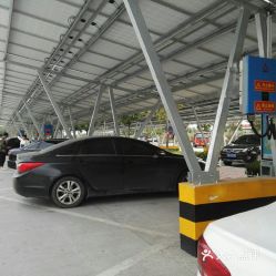 乐陵服务区停车场 现代高速公路服务设施的新标杆