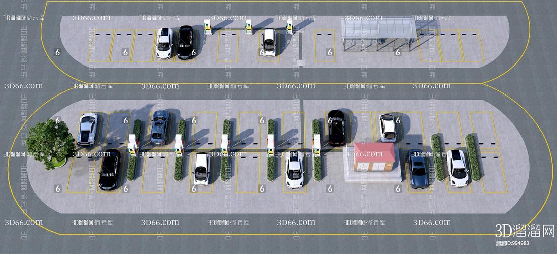 探索现代停车场3D模型 从设计到免费资源的全面指南